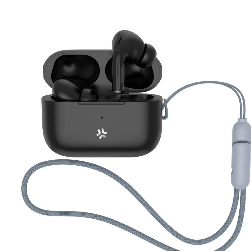 Celly - HARMONYBK auricular y casco Auriculares Inalámbrico Dentro de oído Llamadas/Música USB Tipo C Negro