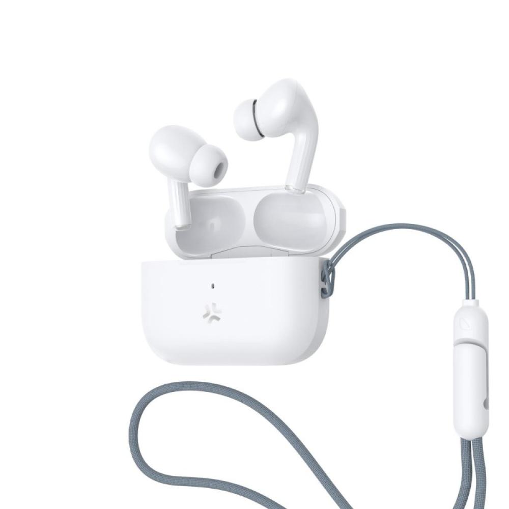 Celly - HARMONYWH auricular y casco Auriculares Inalámbrico Dentro de oído Llamadas/Música USB Tipo C Blanco