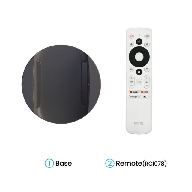 BenQ - GV50 Proyector de alcance estándar 500 lúmenes ANSI DLP 1080p (1920x1080) Blanco