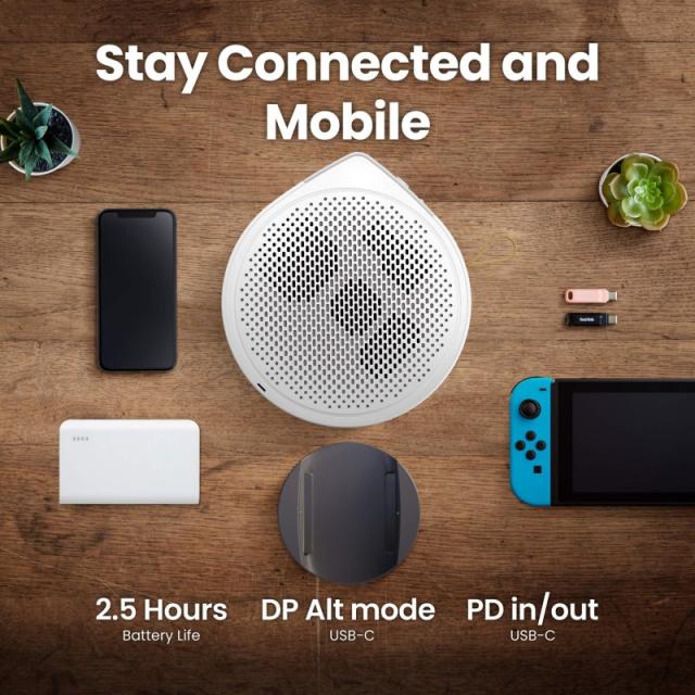 BenQ - GV50 Proyector de alcance estándar 500 lúmenes ANSI DLP 1080p (1920x1080) Blanco