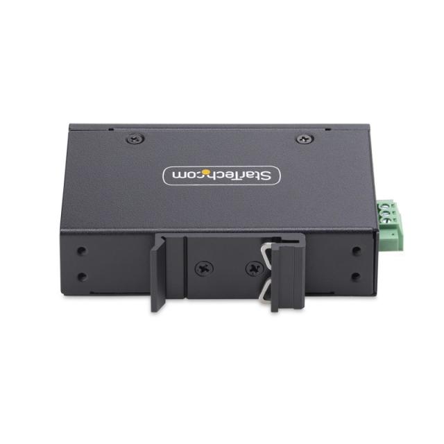 StarTech.com - Switch Ethernet Industrial de 5 Puertos no Gestionado IP30 - Ethernet 100/1000 - Montaje en Pared o Carril DIN -