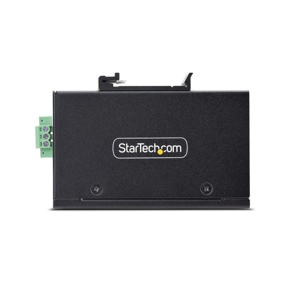 StarTech.com - Switch Ethernet Industrial de 5 Puertos no Gestionado IP30 - Ethernet 100/1000 - Montaje en Pared o Carril DIN -