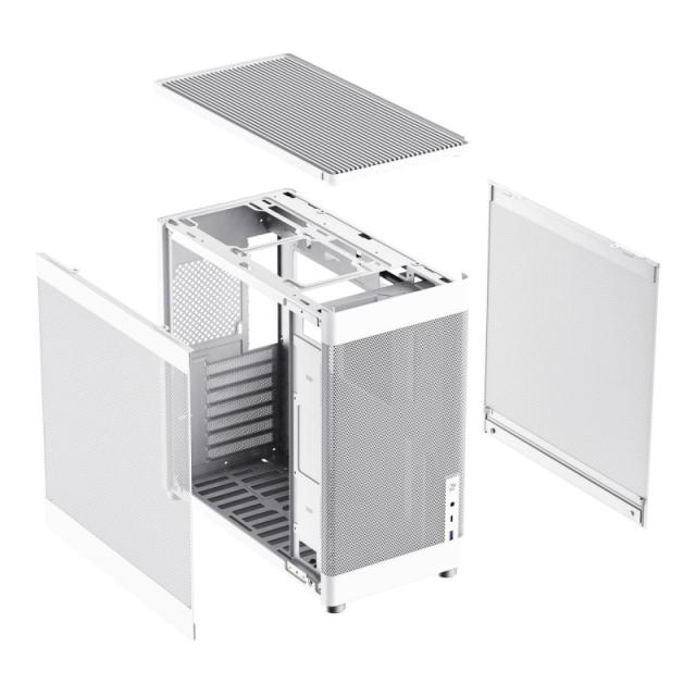 CoolBox - CAJA ATX MP1 FULL MESH (BLANCA) USB-C 3.2 GEN1 SIN FTE