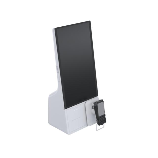 Ergonomic Solutions - SpacePole Kiosk SKS001-32 accesorio para terminal de punto de venta Base POS Blanco Metal