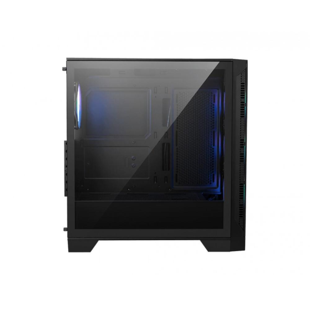 MSI - MAG Forge 320R AIRFLOW Micro Torre Negro, Transparente