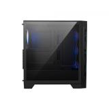 MSI - MAG Forge 320R AIRFLOW Micro Torre Negro, Transparente