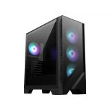 MSI - MAG Forge 320R AIRFLOW Micro Torre Negro, Transparente