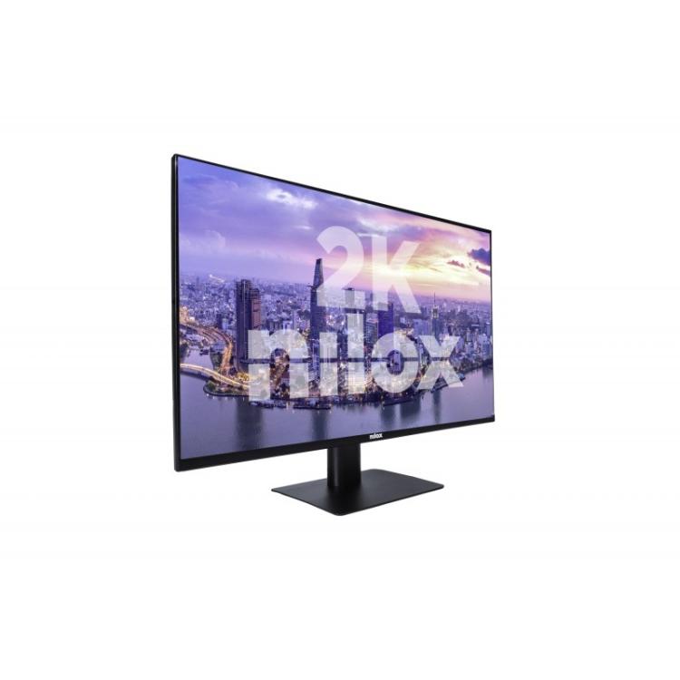 Nilox - Monitor Desktop - Monitor 27", 2K, IPS, 100Hz, 2 HDMI, 1 DP, 1ms, Multimedia