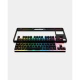 Krom - NXKROMKERNELPROSP teclado Juego USB + RF Wireless + Bluetooth QWERTY Español Negro, Blanco