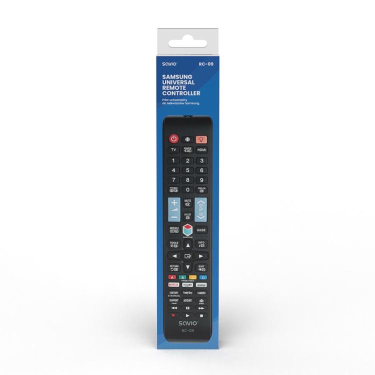Savio - RC-09 do TV Samsung - Smart TV mando a distancia IR inalámbrico Botones