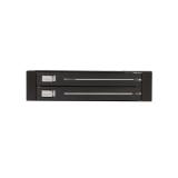 StarTech.com - Rack Móvil Backplane de 2 Discos Duros HDD SATA 2,5" Pulgadas sin Bandeja Bahía 3,5"