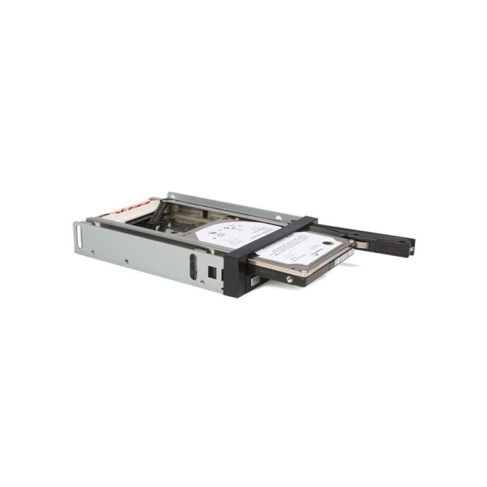 StarTech.com - Rack Móvil Backplane de 2 Discos Duros HDD SATA 2,5" Pulgadas sin Bandeja Bahía 3,5"