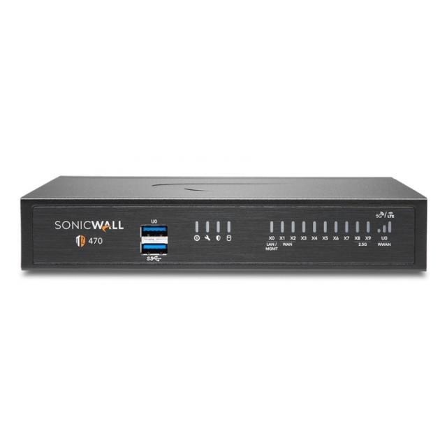 SonicWall - TZ470 cortafuegos (hardware) Escritorio 3,5 Gbit/s - 03-SSC-3011