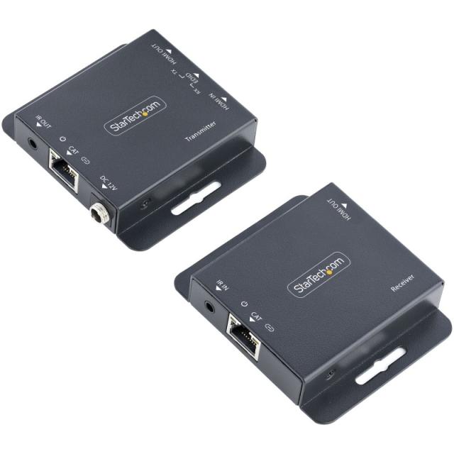 StarTech.com - Extensor HDMI por CAT5/CAT6, 4K de 30Hz, para 39m o 1080p para 70m, Alargador HDMI, Juego Transmisor y Receptor P