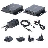 StarTech.com - Extensor HDMI por CAT5/CAT6, 4K de 30Hz, para 39m o 1080p para 70m, Alargador HDMI, Juego Transmisor y Receptor P