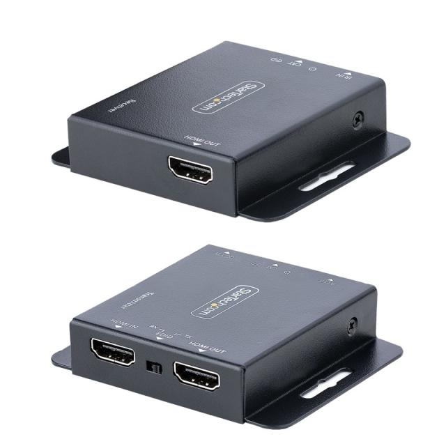 StarTech.com - Extensor HDMI por CAT5/CAT6, 4K de 30Hz, para 39m o 1080p para 70m, Alargador HDMI, Juego Transmisor y Receptor P