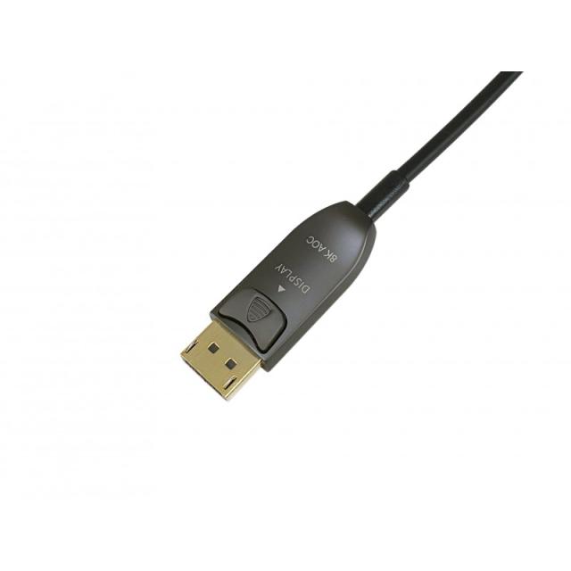 Equip - 119443 Cable óptico activo DisplayPort 1.4, 30 m, 8K/60 Hz