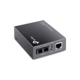 TP-Link - MC210CS convertidor de medio 1000 Mbit/s 1310 nm Monomodo Negro - MC210CS V1