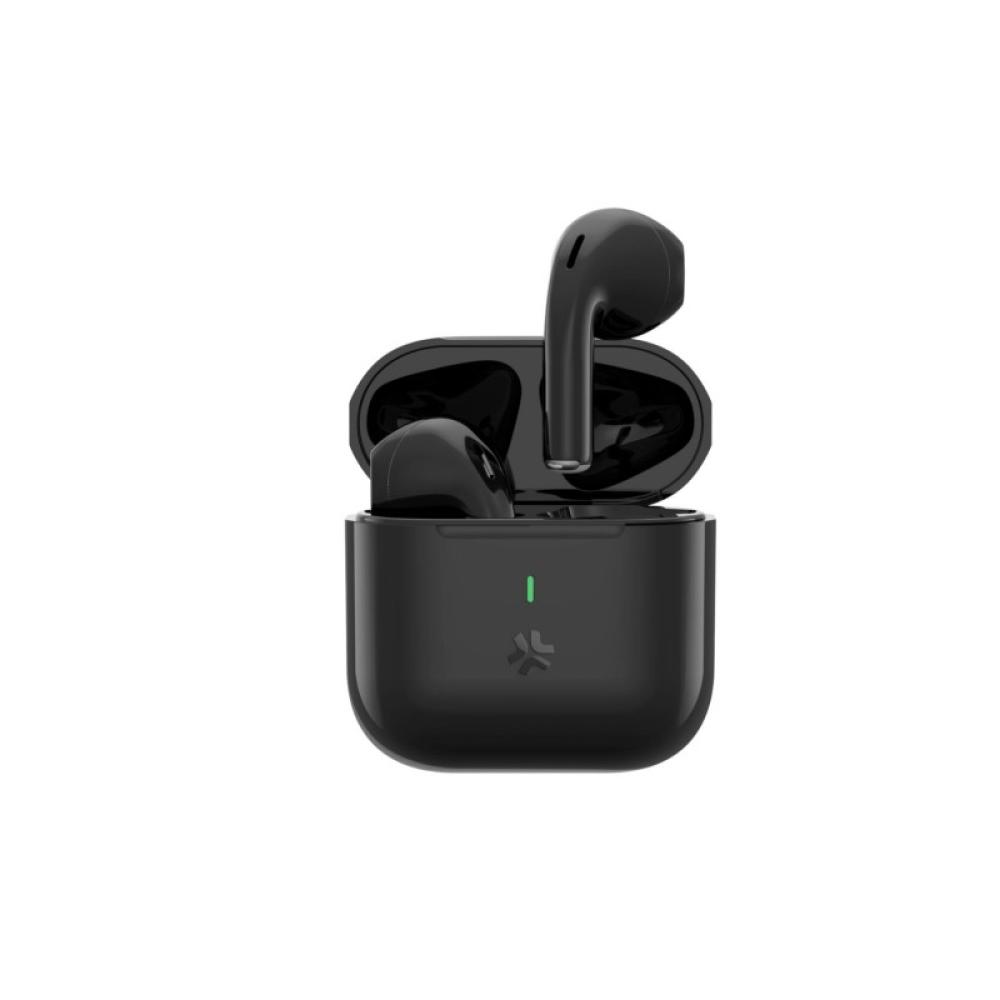 Celly - COMPACTBK auricular y casco Auriculares Inalámbrico Dentro de oído Llamadas/Música USB Tipo C Negro