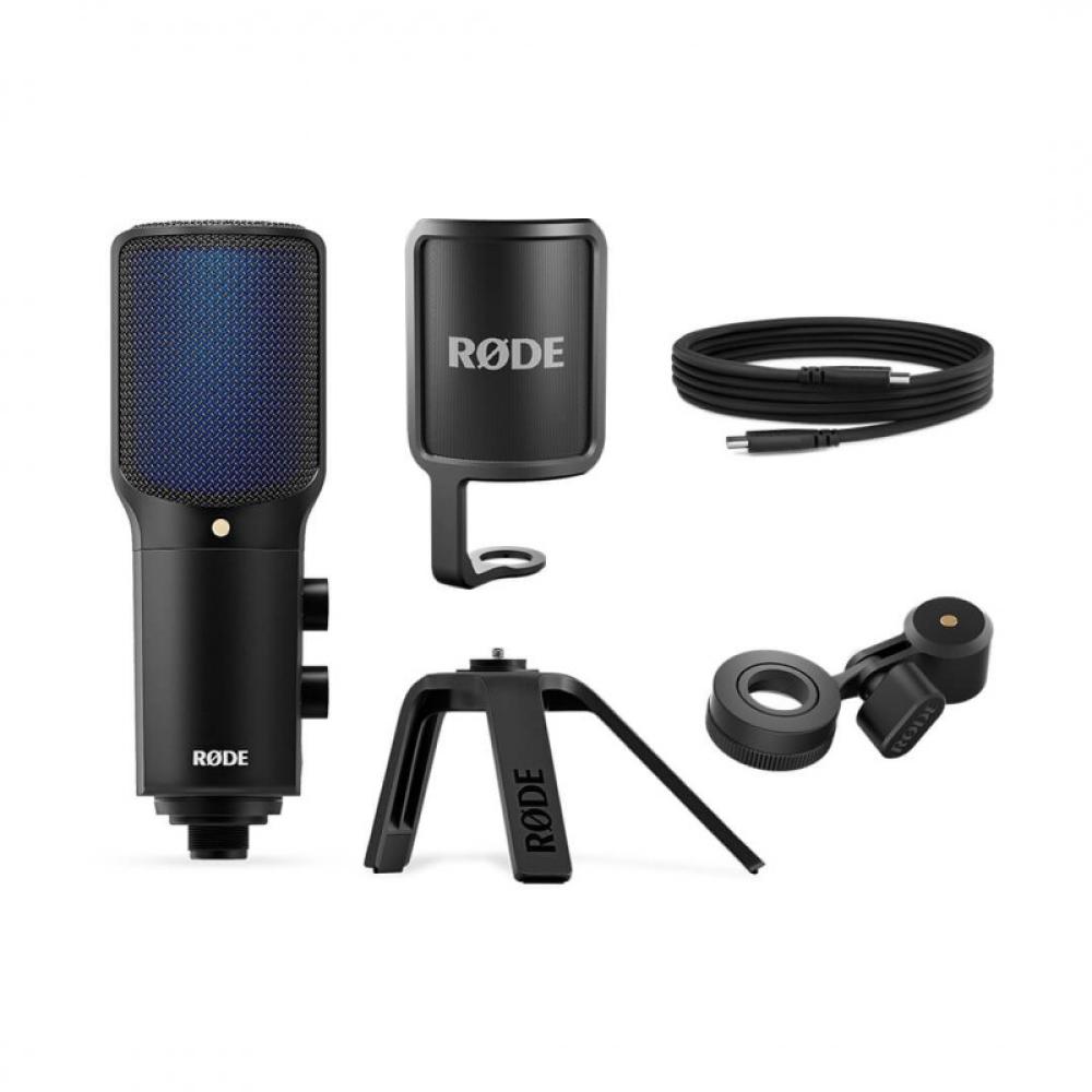 RØDE - Rode NT-USB+ Negro Micrófono para PC