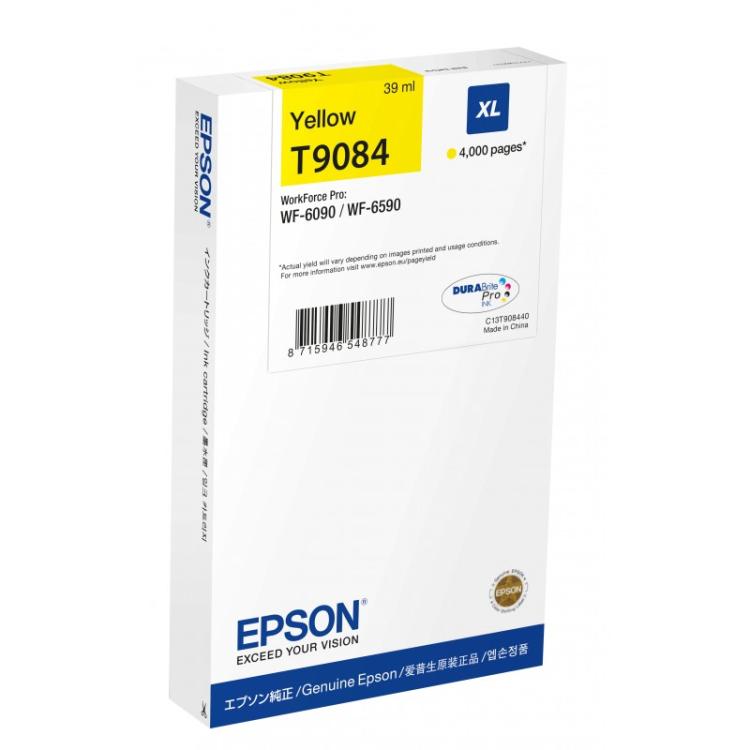 Epson - Cartucho T9084 amarillo XL