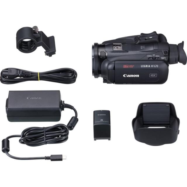 Canon - LEGRIA HF G70 Videocámara manual 21,14 MP CMOS 4K Ultra HD Negro