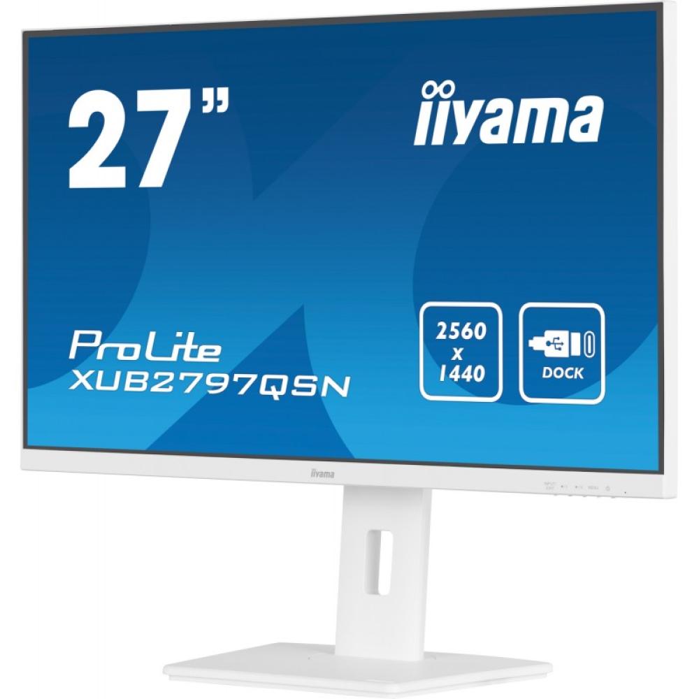 iiyama - G-MASTER XUB2797QSN-W2 pantalla para PC 68,6 cm (27") 2560 x 1440 Pixeles Quad HD LED Blanco