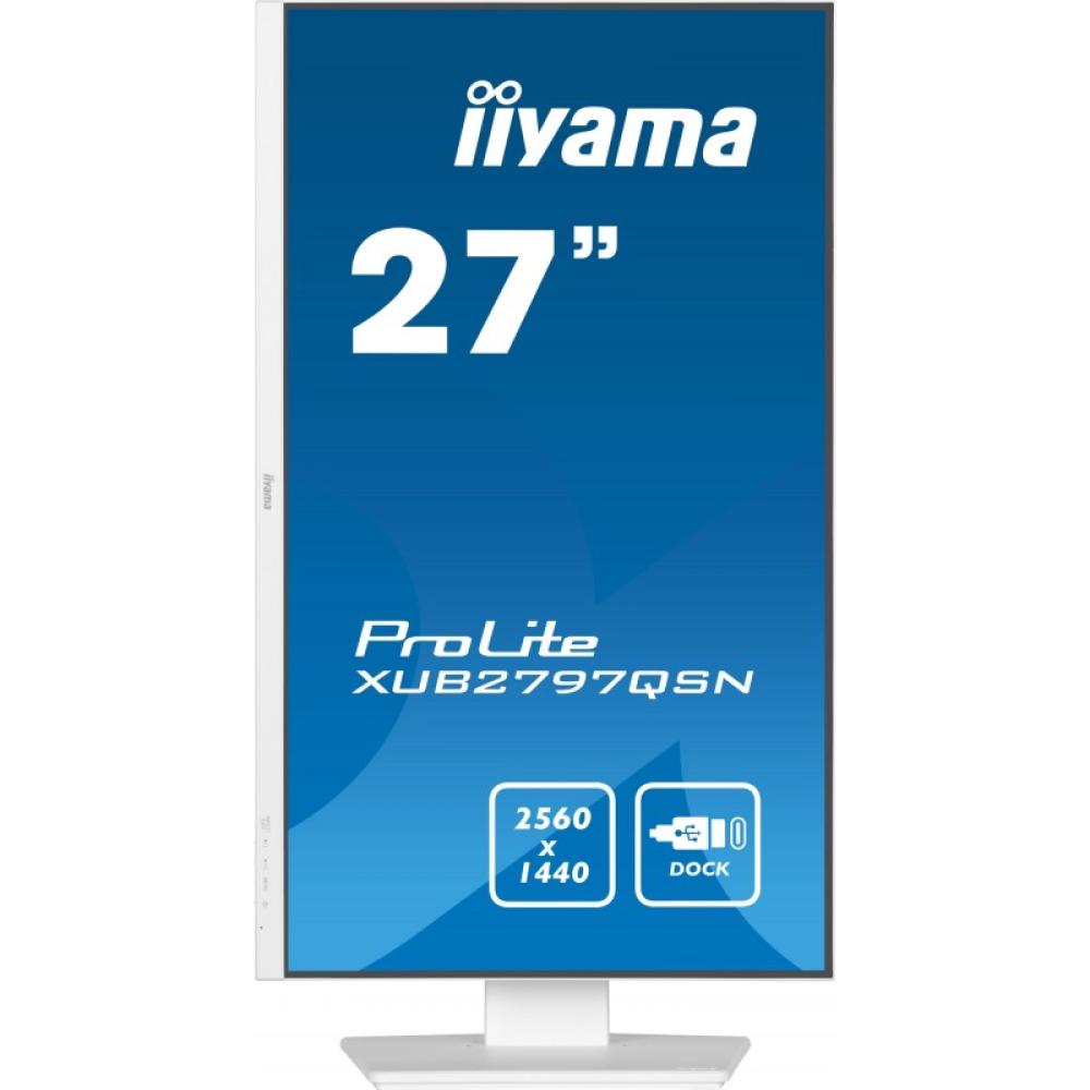 iiyama - G-MASTER XUB2797QSN-W2 pantalla para PC 68,6 cm (27") 2560 x 1440 Pixeles Quad HD LED Blanco