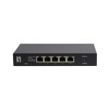 LevelOne - GEU-0525 switch No administrado 2.5G Ethernet (100/1000/2500) Negro