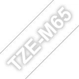 Brother - TZE-M65 cinta para impresora de etiquetas Transparente