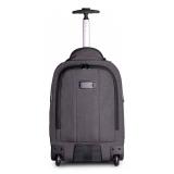 Urban Factory - TPE15UF mochila Mochila de viaje Gris Tereftalato de polietileno reciclado (rPET)