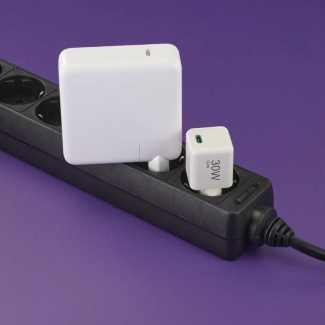 Hama - 00201982 cargador de dispositivo móvil Smartphone, Tableta Blanco Corriente alterna Carga rápida Interior