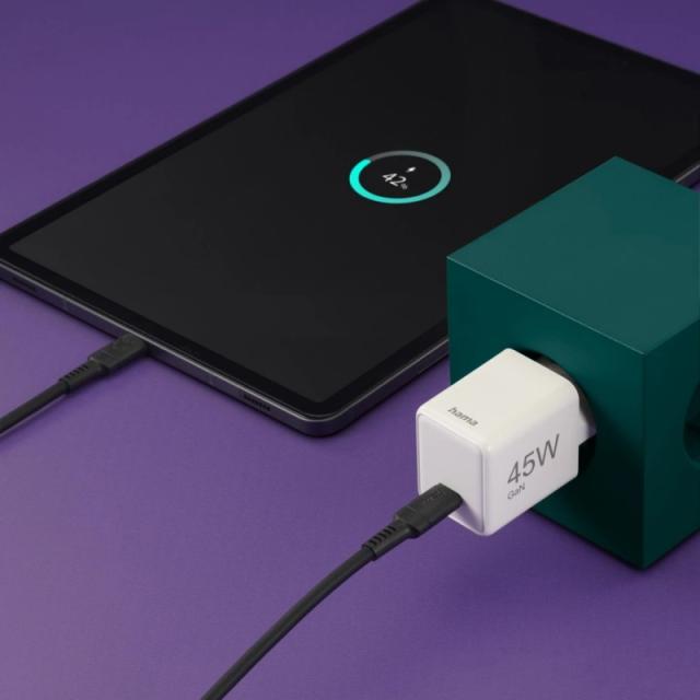 Hama - 00201983 cargador de dispositivo móvil Auriculares, Portátil, Batería portátil, Smartphone, Tableta Blanco Corriente alte