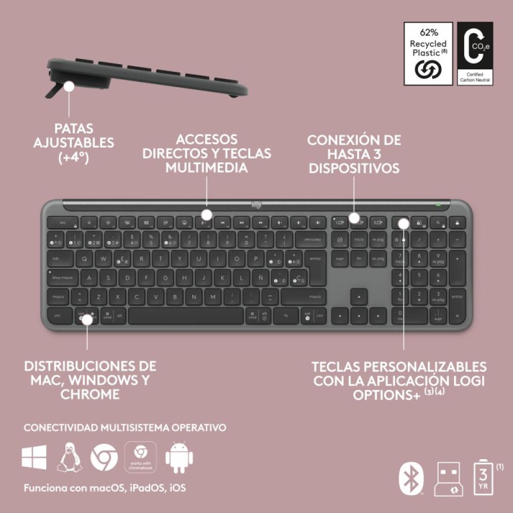 Logitech - Signature Slim Combo MK950 - 920-012486
