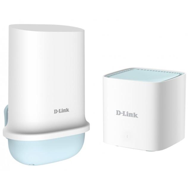 D-Link - DWP-1010/KT sistema Wi-Fi Mesh (Wi-Fi en malla) Doble banda (2,4 GHz / 5 GHz) Wi-Fi 6 (802.11ax) Blanco 2 5G Interno