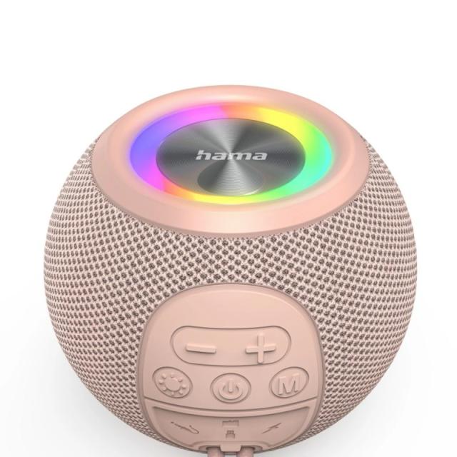 Hama - 00188240 altavoz portátil o de fiesta Altavoz monofónico portátil Rosa 5 W