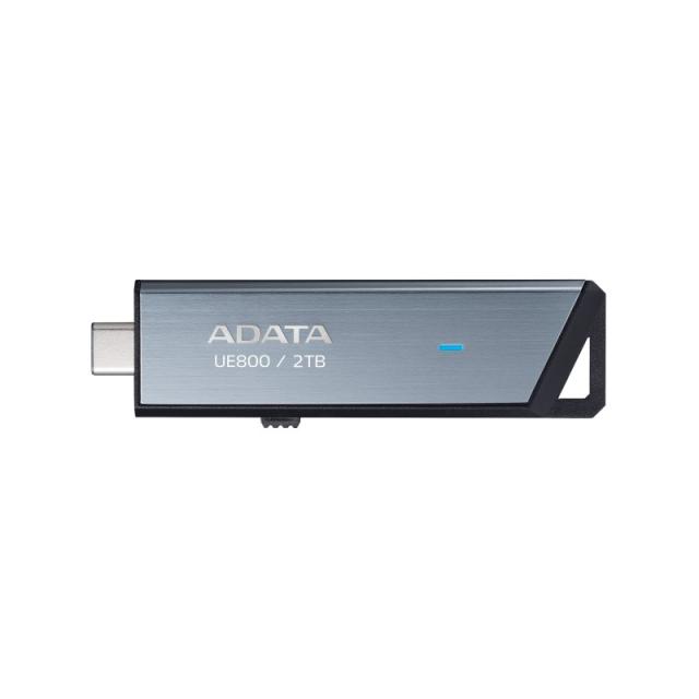 ADATA - AELI-UE800-2T-CSG unidad flash USB 2 TB USB Tipo C 3.2 Gen 2 (3.1 Gen 2) Plata