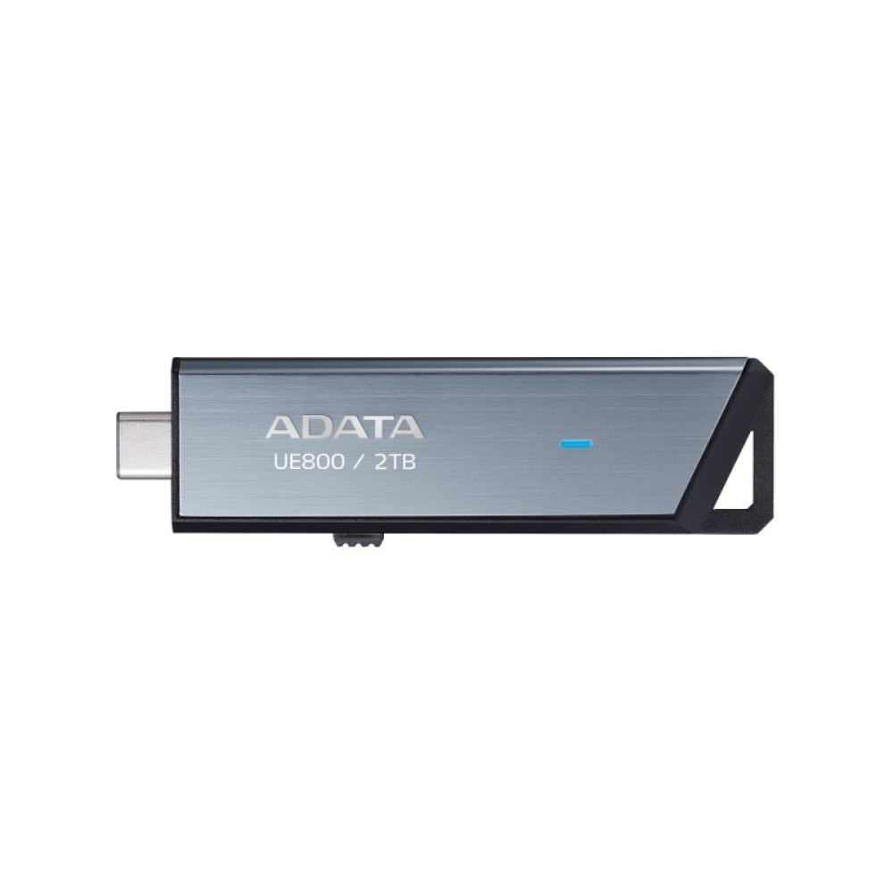 ADATA - AELI-UE800-2T-CSG unidad flash USB 2 TB USB Tipo C 3.2 Gen 2 (3.1 Gen 2) Plata
