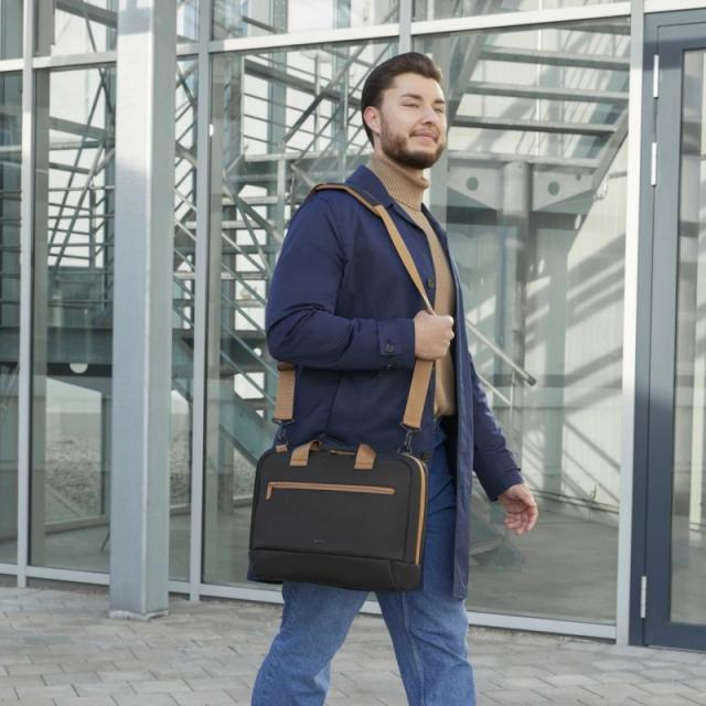 Hama - 00222053 maletines para portátil 41,1 cm (16.2") Maletín con ruedas Beige, Negro