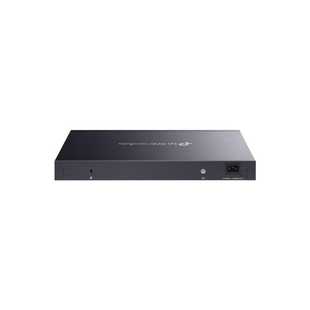 TP-Link - Omada SG3428XMPP switch Gestionado L2+ Gigabit Ethernet (10/100/1000) Energía sobre Ethernet (PoE) 1U Negro