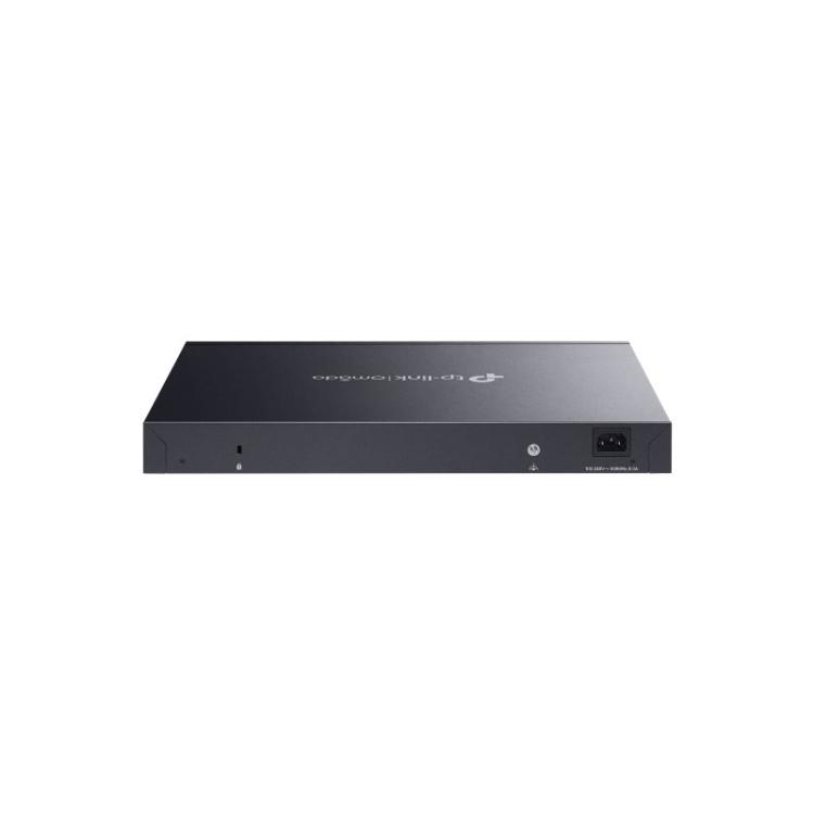 TP-Link - Omada SG3428XMPP switch Gestionado L2+ Gigabit Ethernet (10/100/1000) Energía sobre Ethernet (PoE) 1U Negro