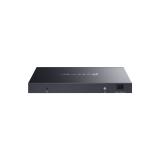 TP-Link - Omada SG3428XMPP switch Gestionado L2+ Gigabit Ethernet (10/100/1000) Energía sobre Ethernet (PoE) 1U Negro