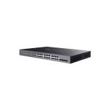 TP-Link - Omada SG3428XMPP switch Gestionado L2+ Gigabit Ethernet (10/100/1000) Energía sobre Ethernet (PoE) 1U Negro