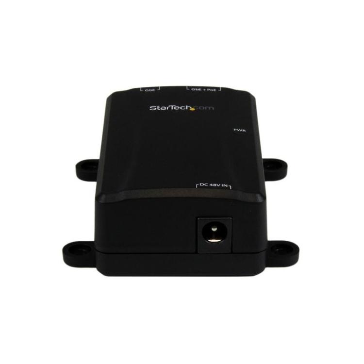 StarTech.com - Inyector PoE+ Midspan de 1 Puerto Gigabit - 802.3at y 802.3af