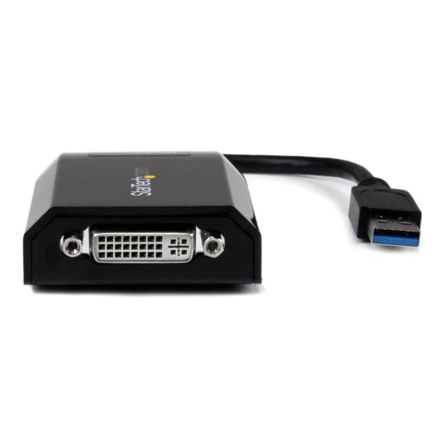StarTech.com - Cable Adaptador USB 3.0 a DVI / VGA - 2048x1152 - Adaptador Gráfico Externo de Vídeo - Convertidor Externo de Víd