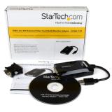 StarTech.com - Cable Adaptador USB 3.0 a DVI / VGA - 2048x1152 - Adaptador Gráfico Externo de Vídeo - Convertidor Externo de Víd