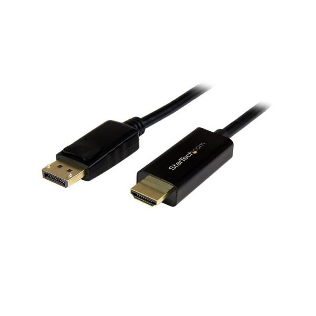 StarTech.com - Cable de 3m Adaptador DisplayPort a HDMI - 4K 30Hz