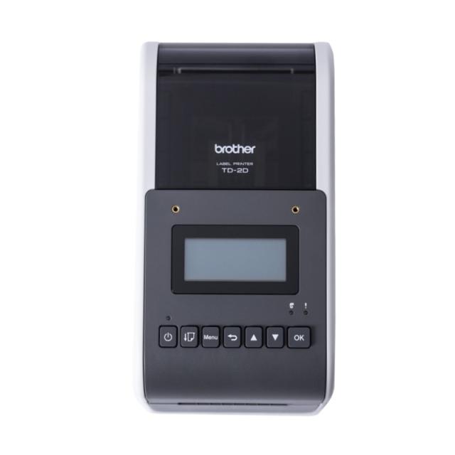 Brother - TD-2350D203 impresora de etiquetas Térmica directa 203 x 203 DPI 152 mm/s Inalámbrico y alámbrico Ethernet Wifi Blueto