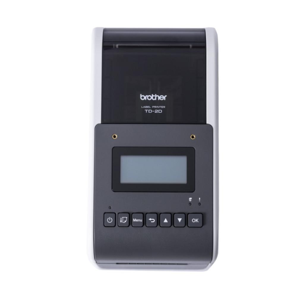 Brother - TD-2350D203 impresora de etiquetas Térmica directa 203 x 203 DPI 152 mm/s Inalámbrico y alámbrico Ethernet Wifi Blueto