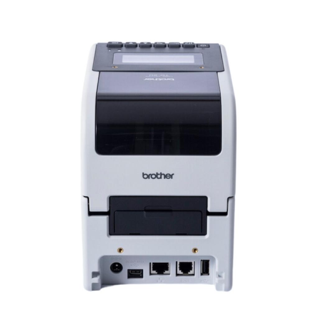 Brother - TD-2350D203 impresora de etiquetas Térmica directa 203 x 203 DPI 152 mm/s Inalámbrico y alámbrico Ethernet Wifi Blueto